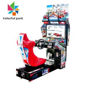 Travel around the world racing game machine (6)