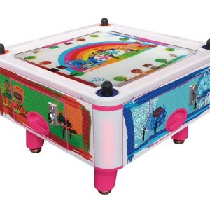 4 players air hockey game