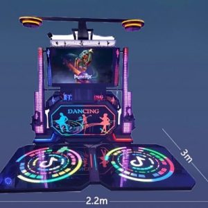 2-player double dance machine