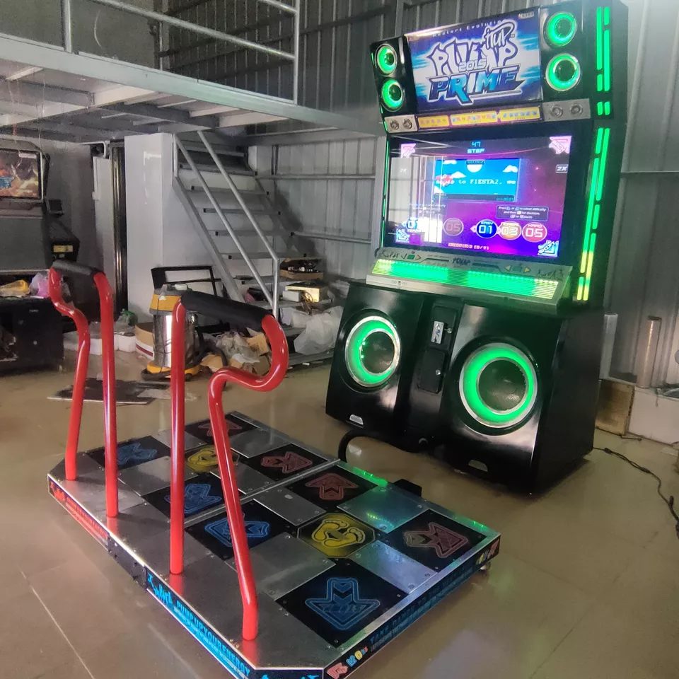 2 player pump it up arcade