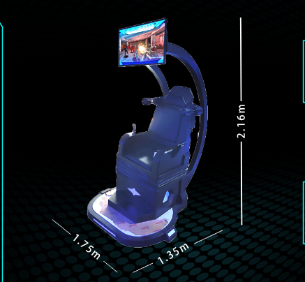 1-player VR Mech Warrior
