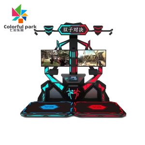 2-player VR dancing machine