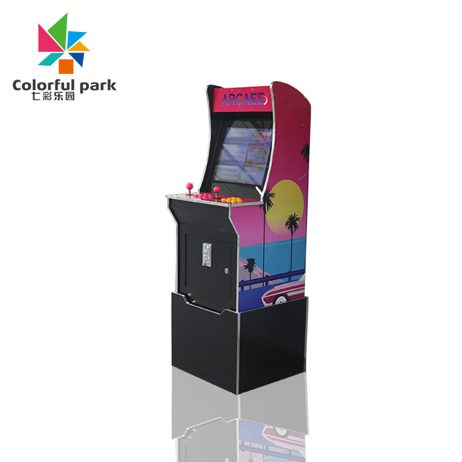 4 player upright arcade machine