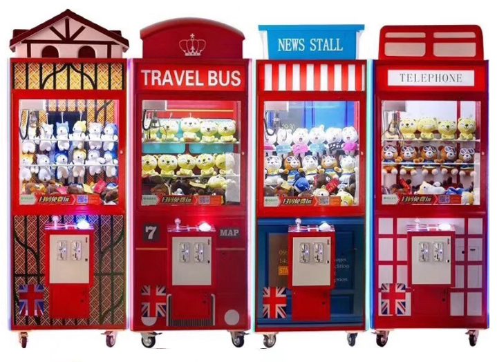 British Style claw Machine