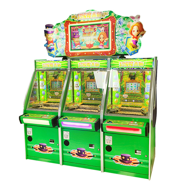 3 players coin pusher