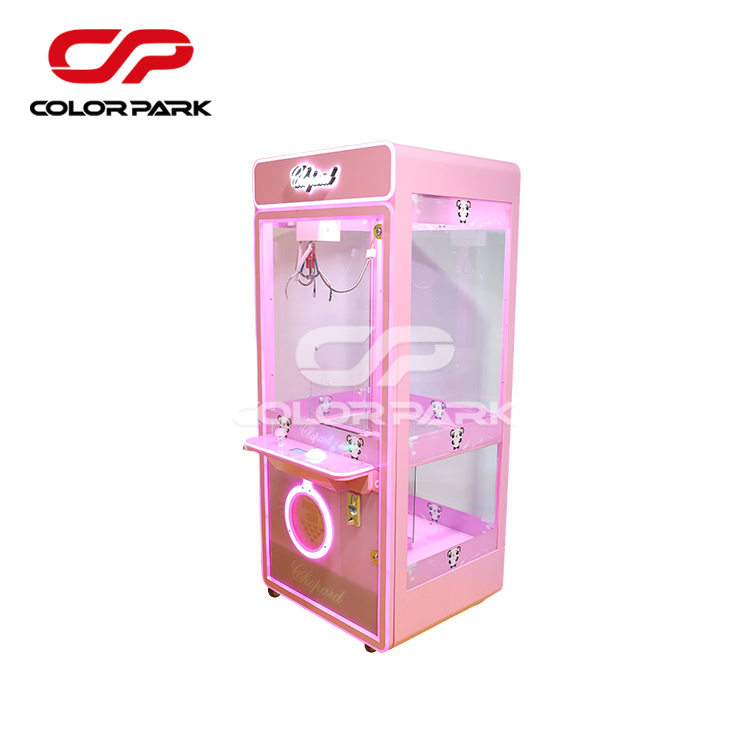 Colorful Park Catch Candy Kids Gift Crane Claw Vending Arcade Game